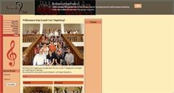 Desktop Screenshot of exaudi-chor.de